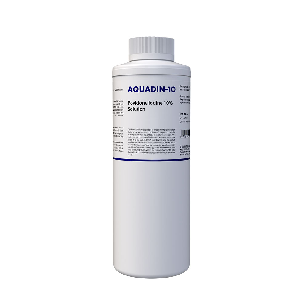 AQUADIN-10 (Povidone Iodine 10% Solution for Auqaculture)