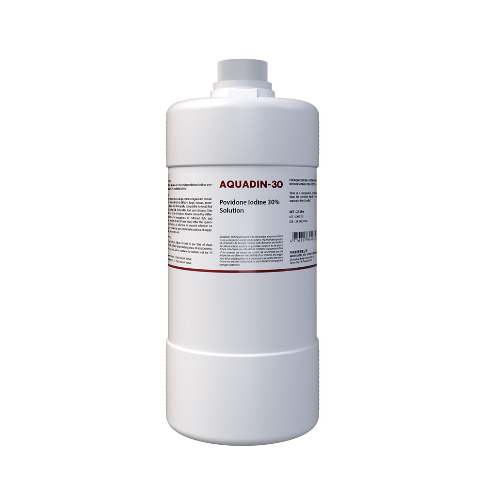 AQUADIN-30 (Povidone Iodine 30% W/V Solution for Aquaculture)